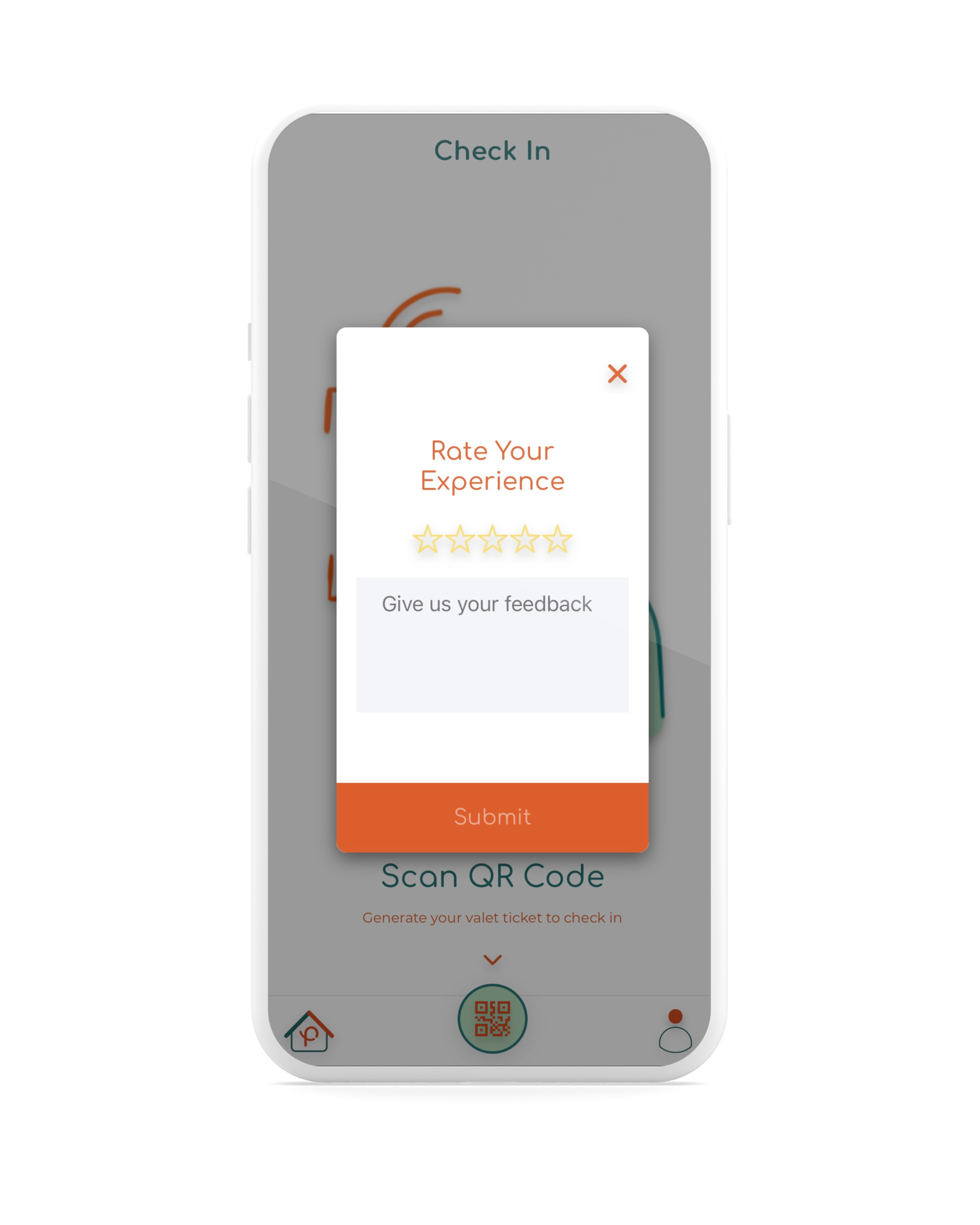 Enjoy the
                            seamless Parknha experience and rate your driver!